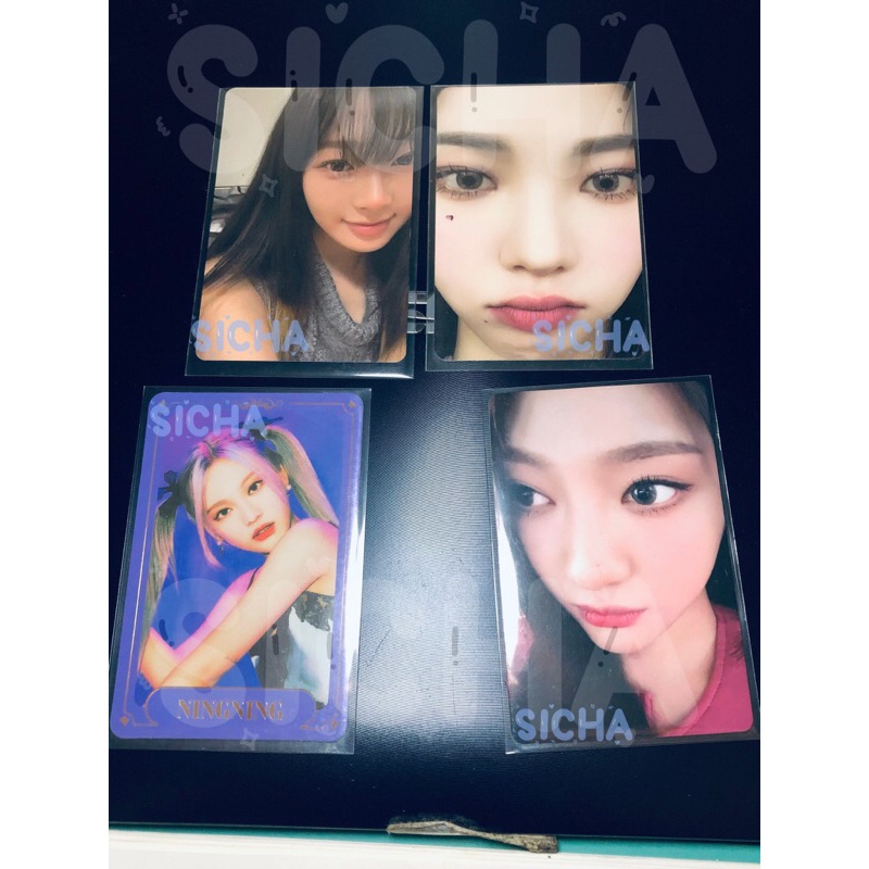 PC PHOTOCARD AESPA KARINA ZOOM, GISELLE CGV, NINGNING QQ, GISELLE MY WORLD POSTER POB STARRIVER