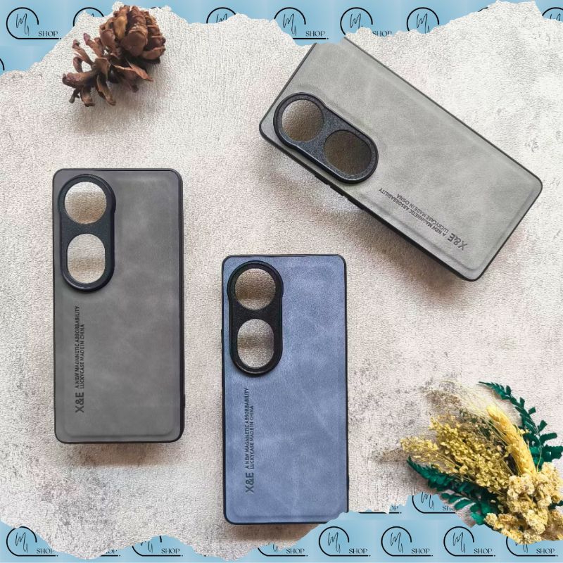 My - LEATHER CASE | CASING PREMIUM (Vivo V40 5G) HYBRID CASE SHEEPSKIN PLUS TEKSTUR KULIT DOMBA HALU