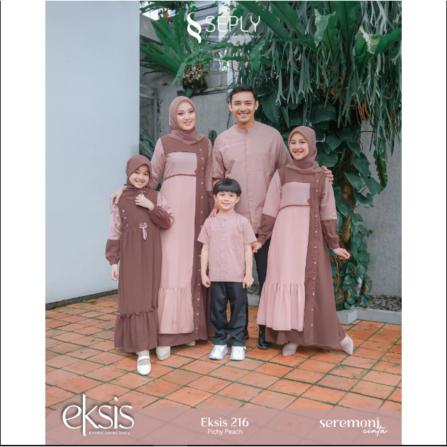 SARIMBIT KELUARGA/SEPLY/EKSIS 216 PICHY PEACH