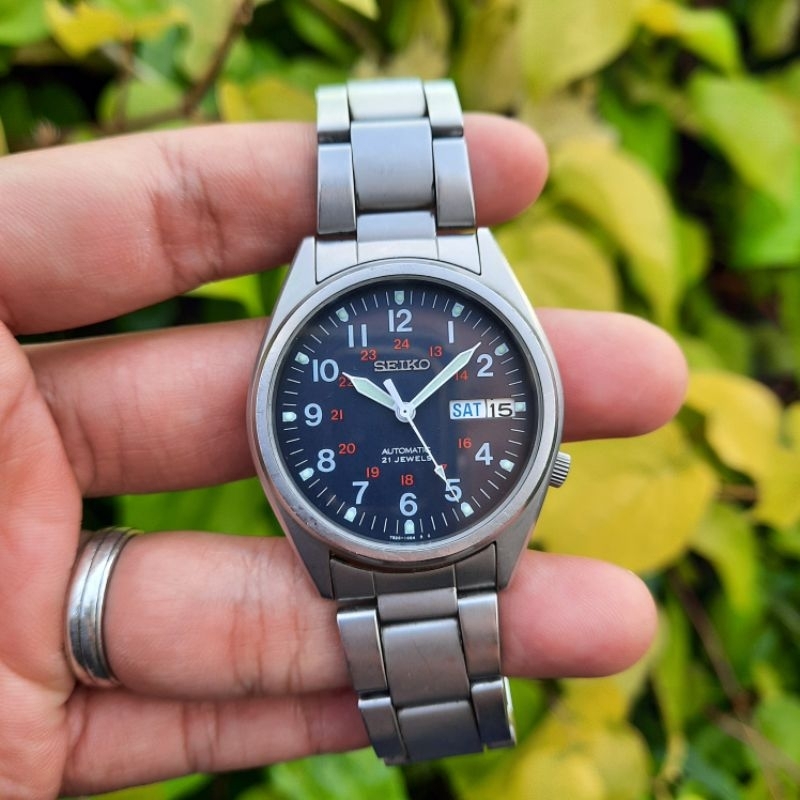 Seiko 5 Military SKX429K Pepsi SKX429 7S26-3060 Not SNX425 SNX427 SNX431 SNX425