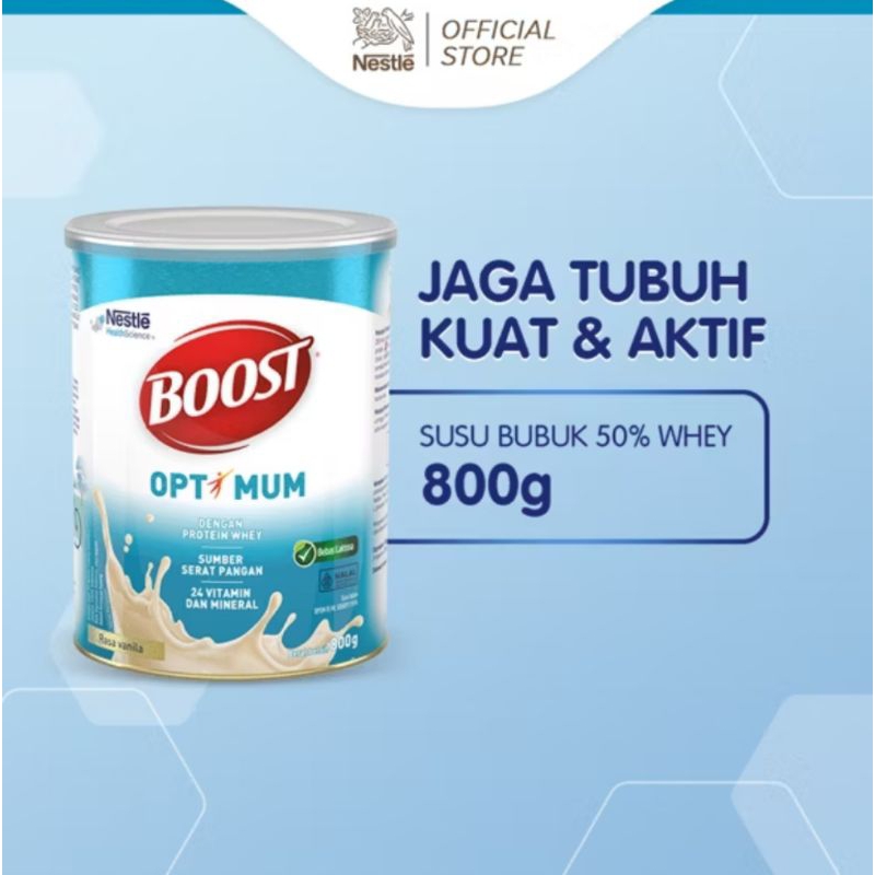

Harga terbaik Nestle Boost optimum kemasan 800 Gr Exp 2026