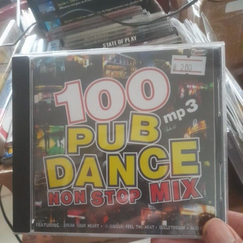 cd musik mp 3 100 pub dance nonstop mix (CD732)