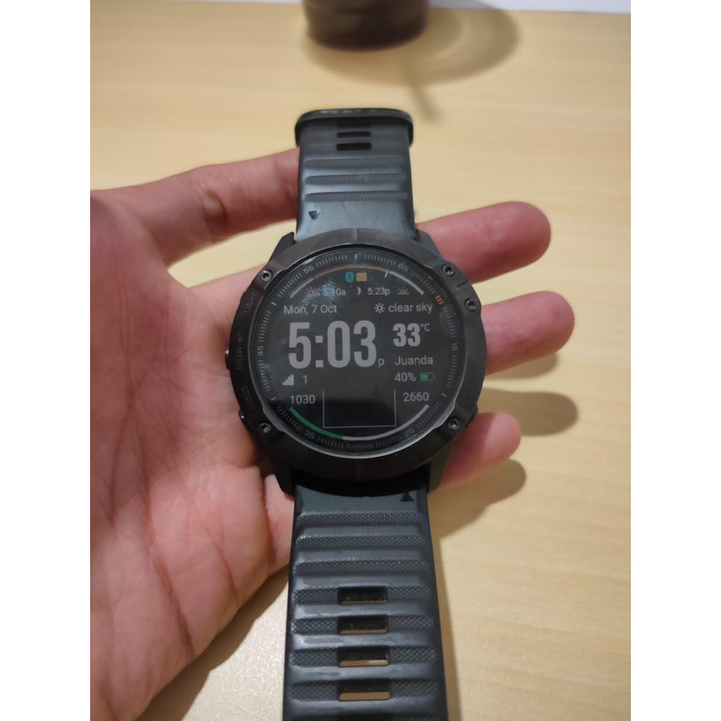 GARMIN FENIX 6x SAPPHIRE JAM TANGAN PRIA