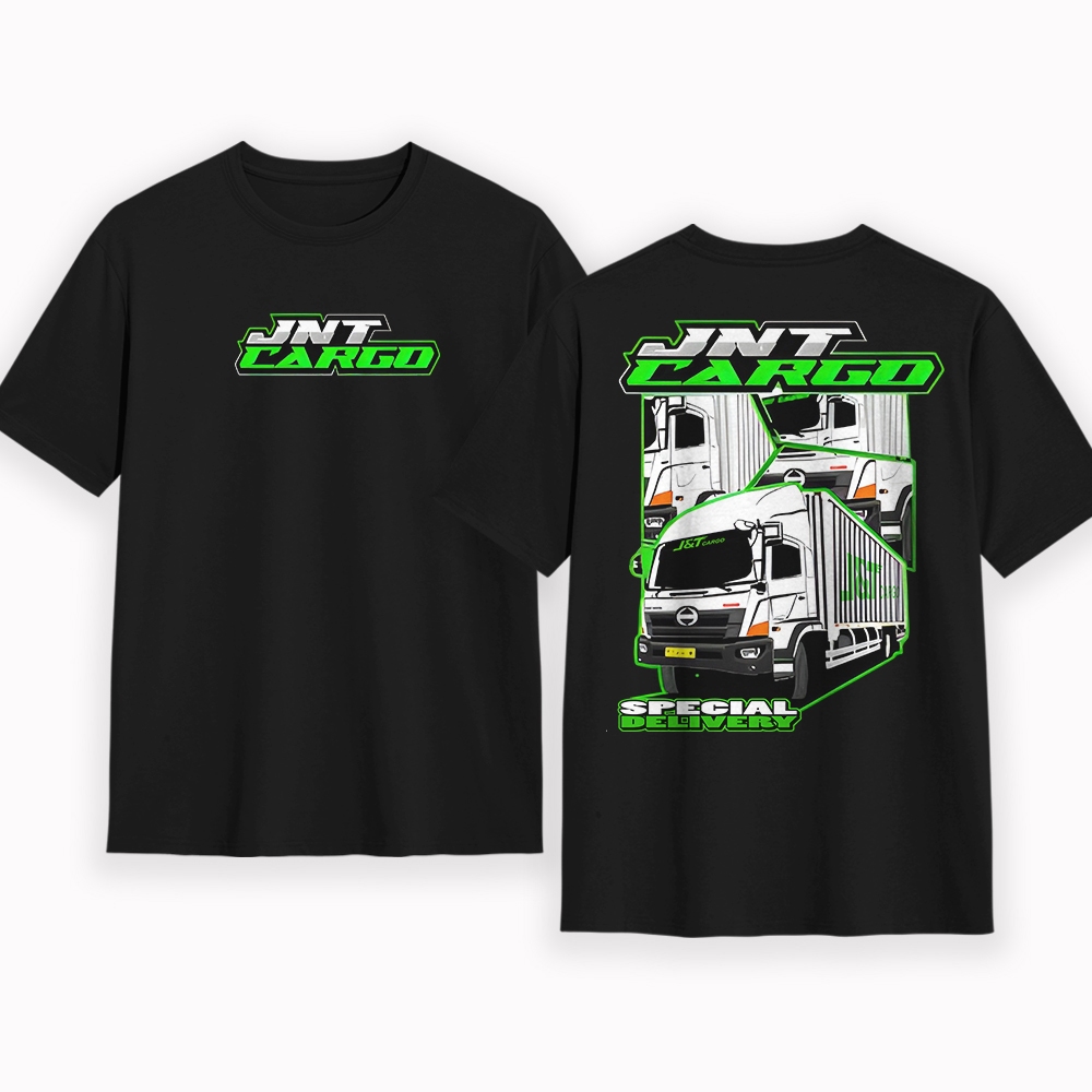 KAOS TRUK JNT CARGO SPESIAL DELIVERY ATASAN PRIA DEWASA KAOS TRUK BAJU DISTRO