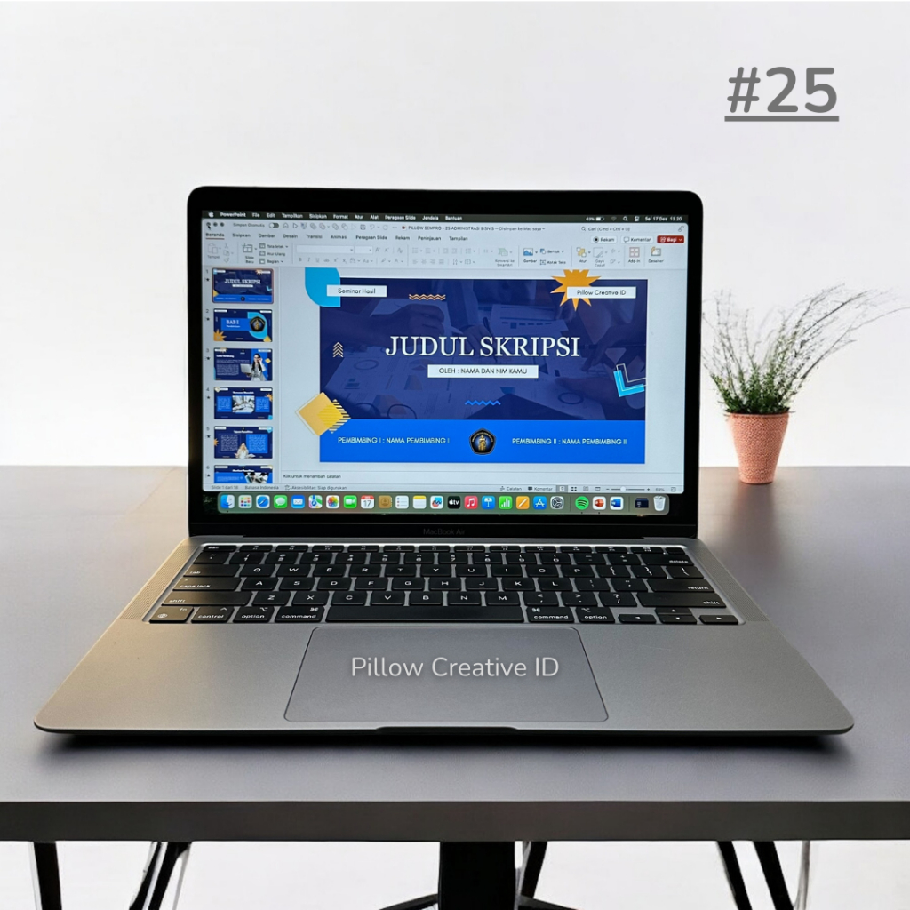 Template Powerpoint - Tema Administrasi Bisnis