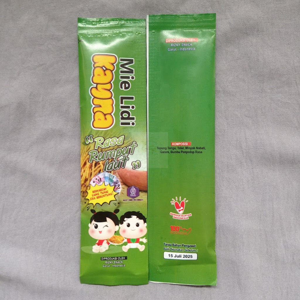 

Paket Usaha Mie Lidi 60pcs Mix Variant Rasa / Snack Murah / Mie Lidi Karakter / Food Noodle Instant