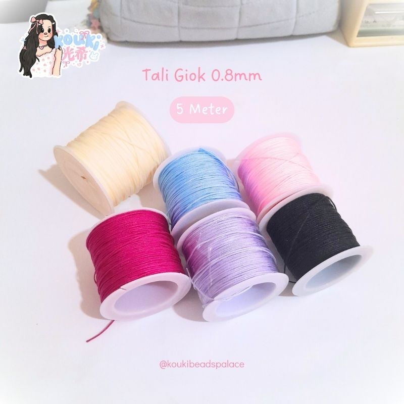 5 METER Tali Giok 0.8mm