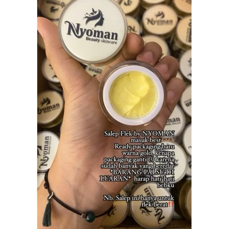 Night Cream flek ( khusus flek tebal ) by NYOMAN
