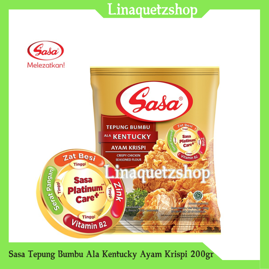 

SASA Tepung Bumbu Ala Kentucky Ayam Krispi 200gr