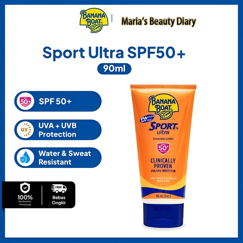 Banana Boat Sunblock Sport SPF 50 90 ml/Sunscreen SPF 110 PA+++ 90ml