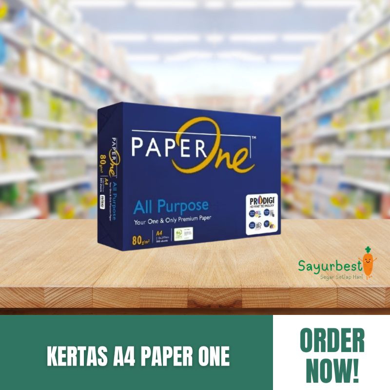 

Kertas A4 PaperOne 80gr RIM