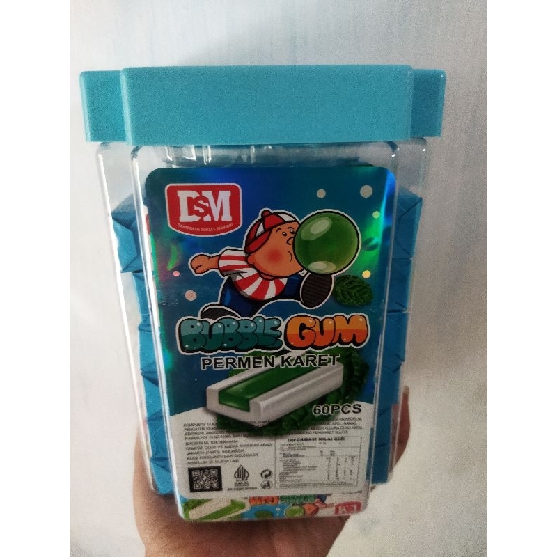

bubel gum rasa buah enak isi 60