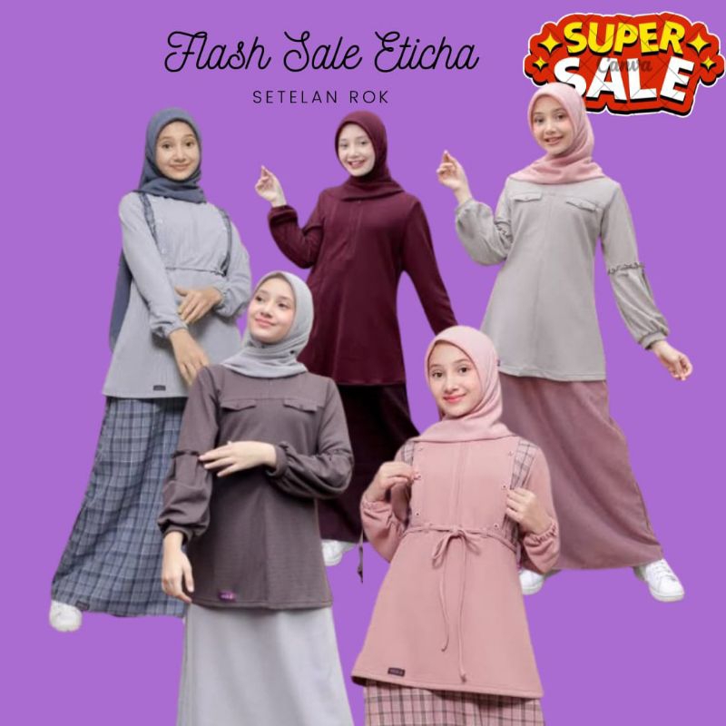 SETELAN ATASAN DAN ROK-- SPECTRA-- SETELAN SALE BY ETHICA