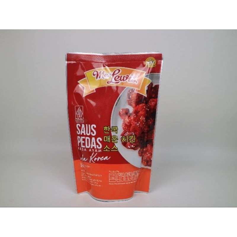 

McLewis Saus Pedas Rasa Ayam Ala Korea - 250g