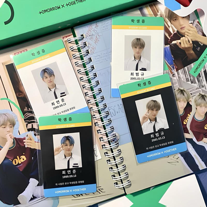 photocard TXT beomgyu yeonjun | sanctuary arcadia