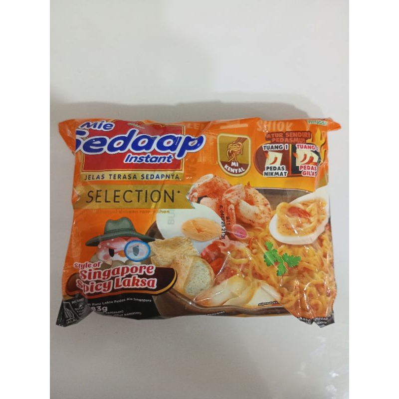 

Mie sedap kuah rasa spicy laksa 83gr