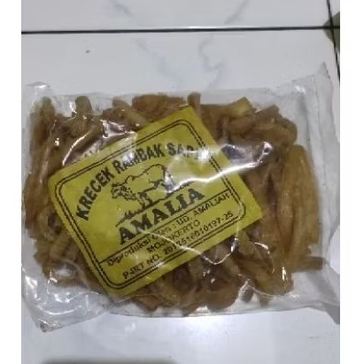 

kerupuk rambak kulit sapi, kerecek rambak kulit sapi 250 gram