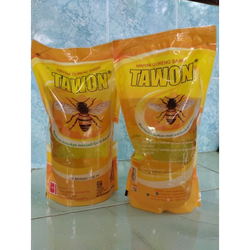 

Minyak goreng tawon 900ml