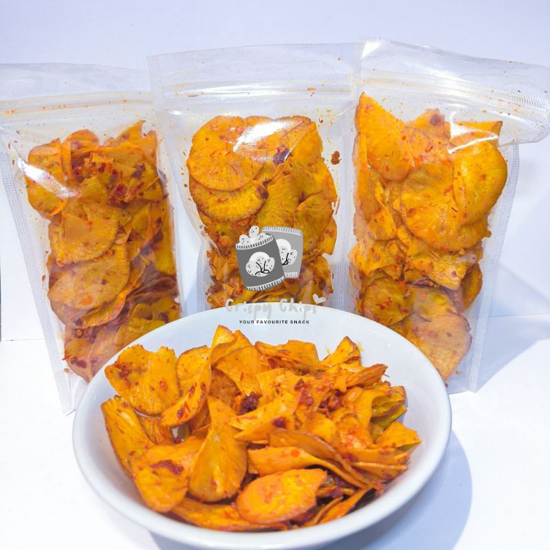 

KERIPIK SINGKONG PEDAS CABAI ASLI 50 GRAM