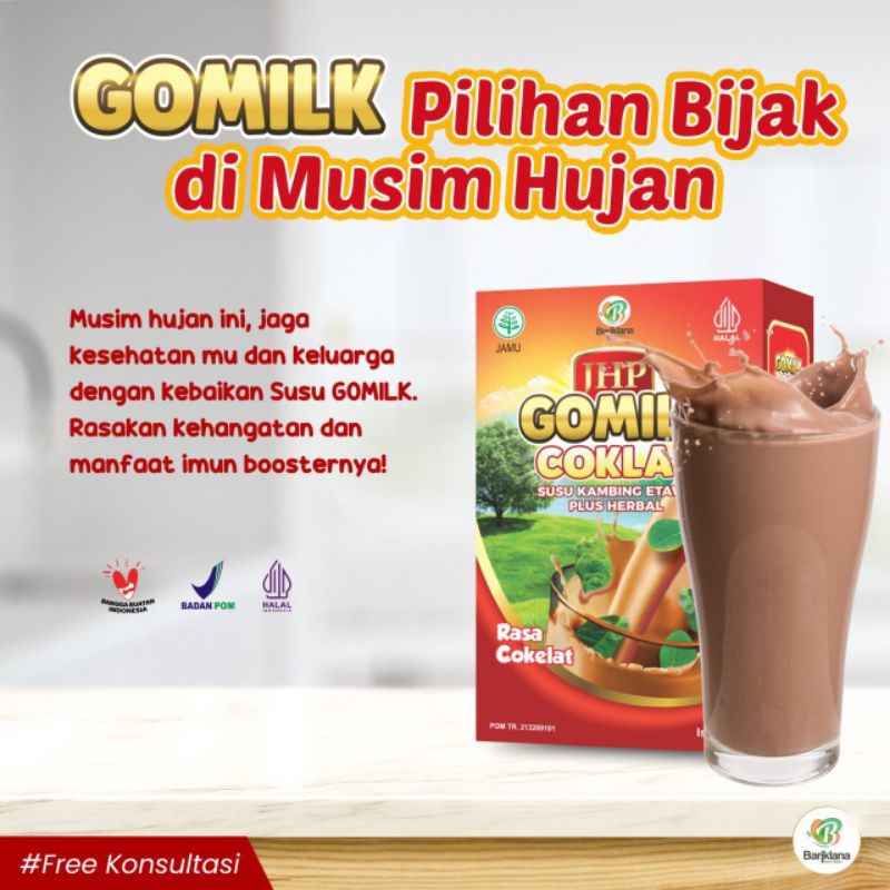 

gomilk susu kambing kombinasi herbal superfood