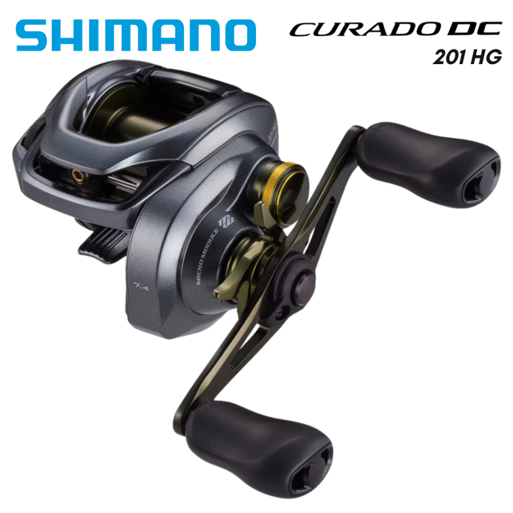 REEL BC SHIMANO CURADO DC 201 HG LEFT HANDLE