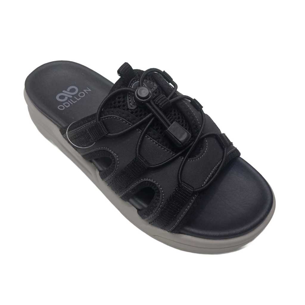 Odillon LN393 Sendal Wanita Hitam, Moka 36-40