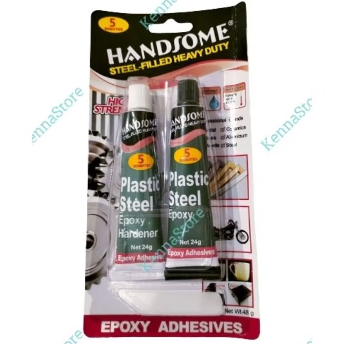 

Lem Epoxy Handsome / Lem Besi / Lem Campur / Lem 2 Komponen