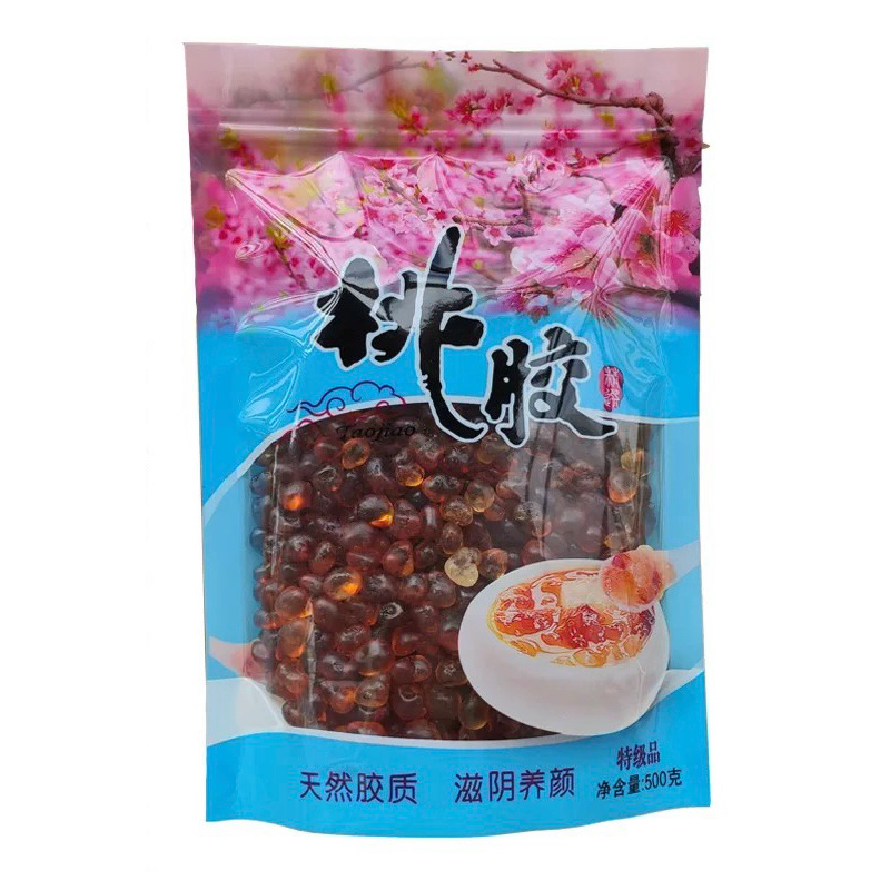 

500gram JUMBO PEARL PEACH GUM AAA EKSKLUSIF