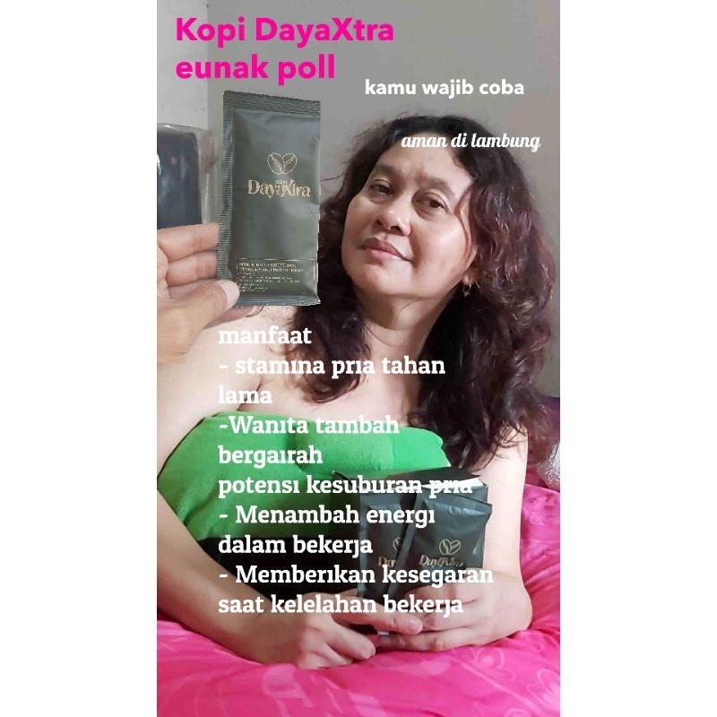 

Kopi DayaXtra 3 sachet kopi stamina pria tahan lama