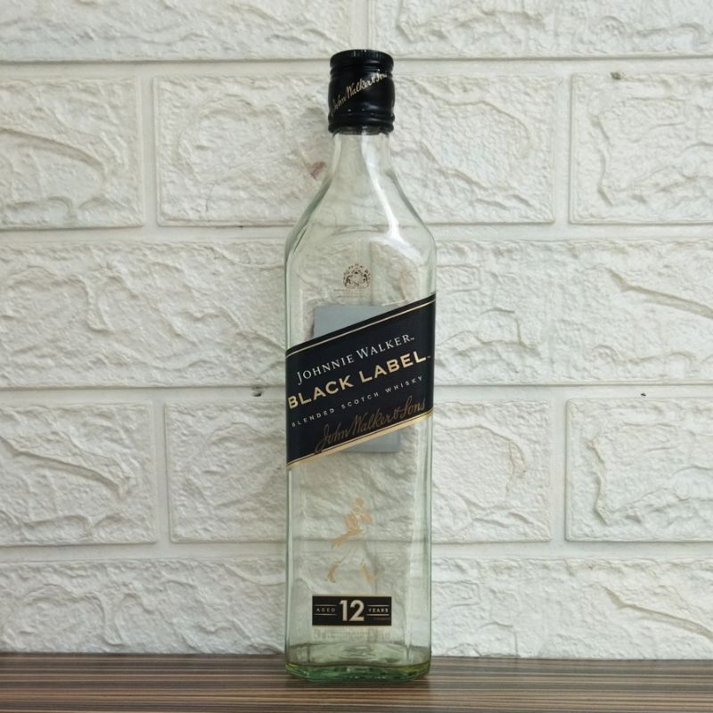 Botol Kosong JW Black Label 12 Years 700ml
