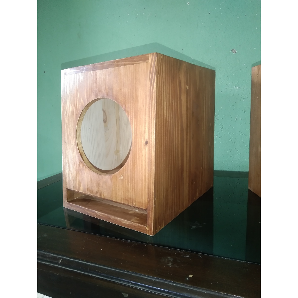 Box speaker custom Subwoofer uk 6inchi Jati Belanda