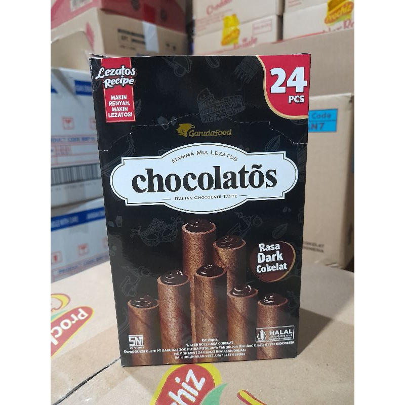 

Chocolatos Dark Chocolate Box Eceran 1000an