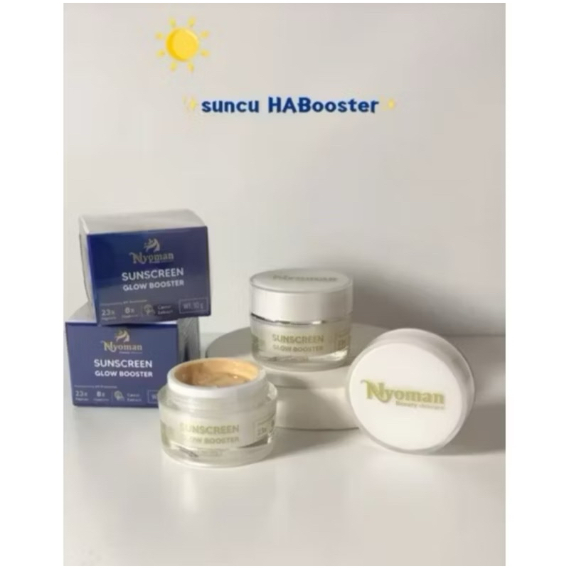 [SUNCU] SUNSCREEN Glow Booster Nyoman beauty skincare 10gr | sunscreen cushion NYOMAN beauty
