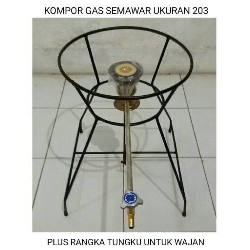 Tungku kompor semawar rangka kompor 203 ,202,201