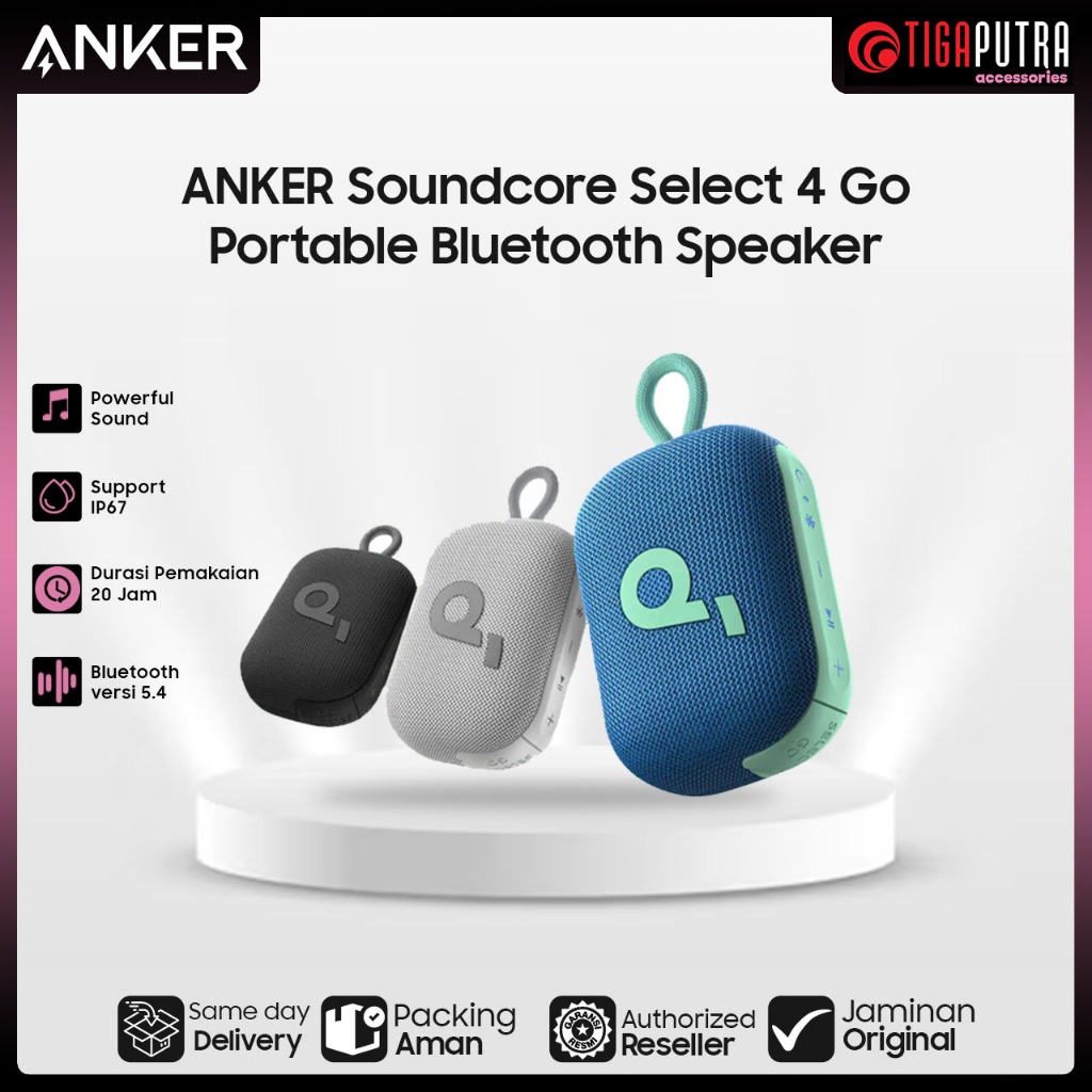 ANKER Soundcore Select 4 Go Portable Bluetooth Speaker