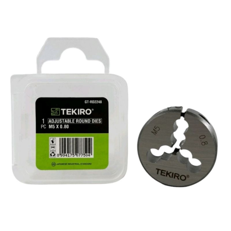 Mata Snei Drat M5 M6 M7 M8 M10 M12 M14 Tekiro / Mata Pembuat Drat Luar / Senai Drat / Adjustable Rou