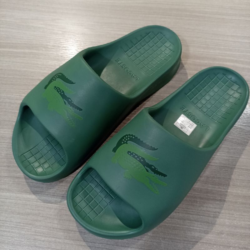 Sandal Lacoste Croco slide Green Original