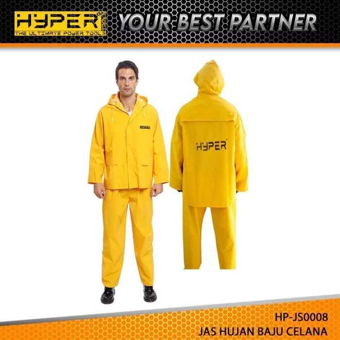 HYPER JAs Hujan (Rain Coat) SETELAN BAJU & CELANA  HP-JS0008