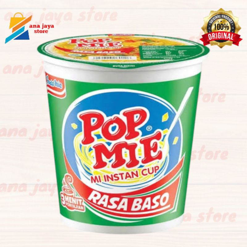 

pop mie rasa baso | pop mie rebus cup rasa baso