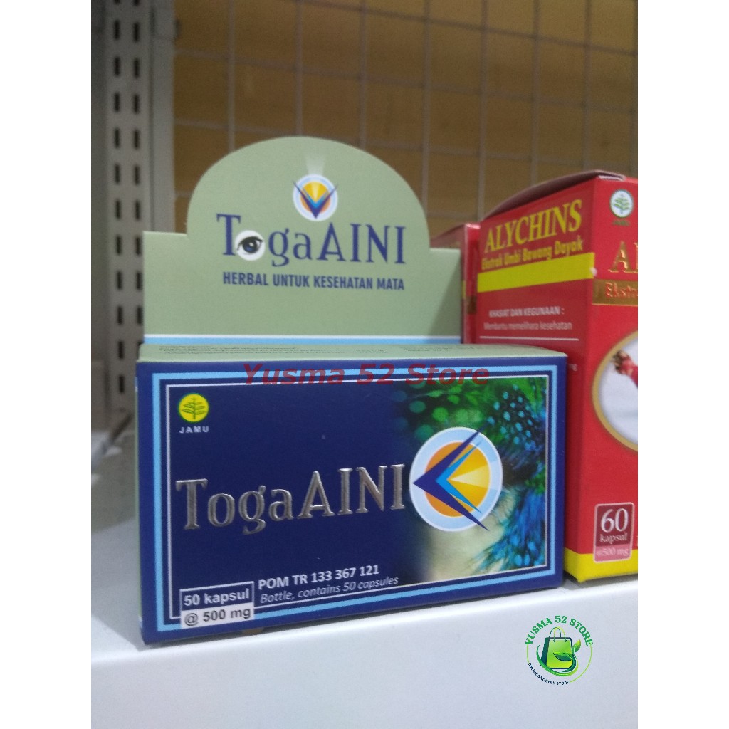 

Kapsul Toga Aini Obat Herbal Membantu Menjaga Kesehatan Mata Isi 60kaps