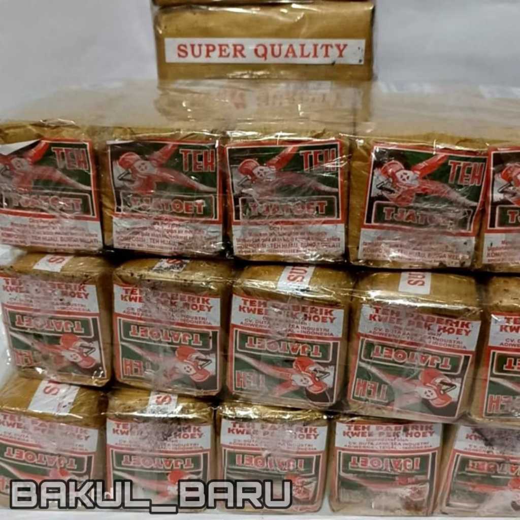 

Terlarisss !!!! Teh Super Teh Tjatoet 1 Pack isi 5pcs x 100gram