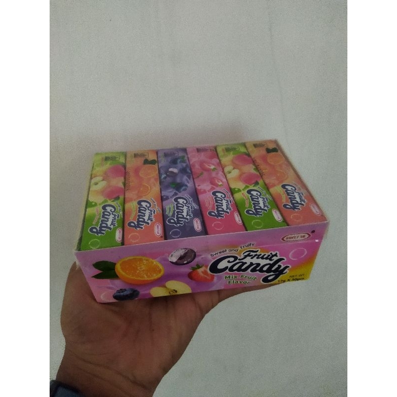 

permen mix fruit box isi 30