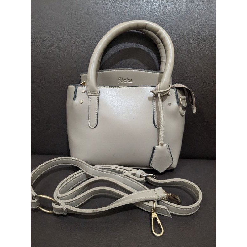 Tas Sling Mini Flika Wanita Import /Tas kulit Fashion second /Tas Selempang Kulit Wanita / Tas kulit