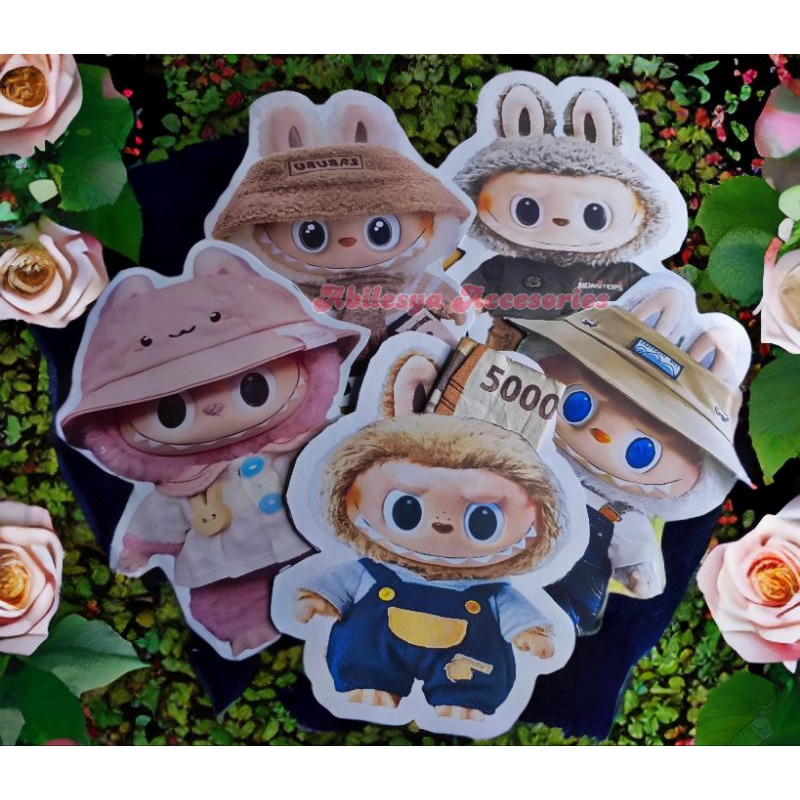 

Amplop 3D labubu isi 5 pcs