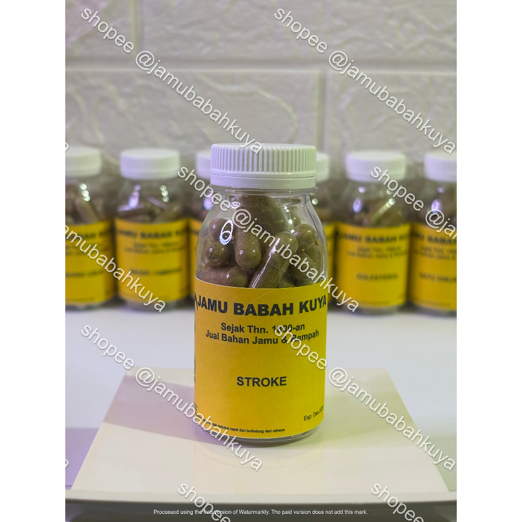 

Jamu Babah Kuya Herbal untuk Mengatasi Stroke - Ramuan Tradisional 100% Herbal Murni