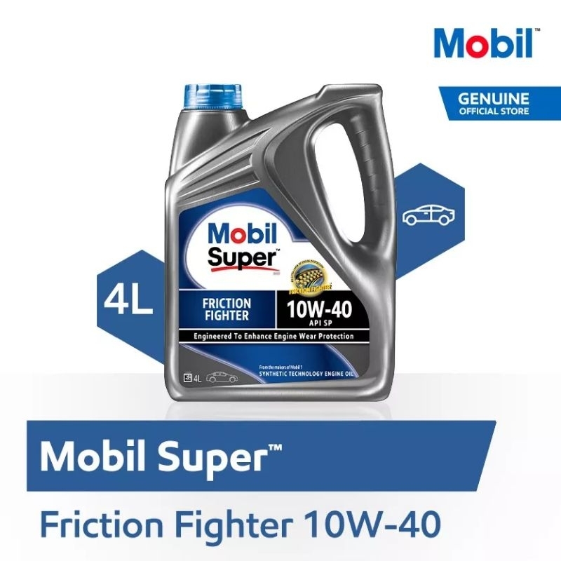 Mobil Super Friction Fighter API SP 10W-40