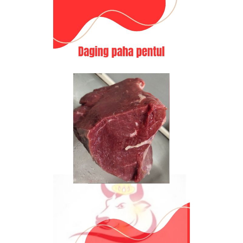 

Promo daging sapi super/daging paha/knucle termurah