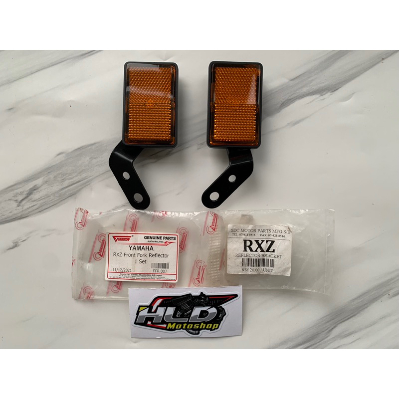 Mata Kucing + Breket Bawah Tangki Yamaha RXZ New RXZ Lama RXZ Catalyzer Import Malaysia