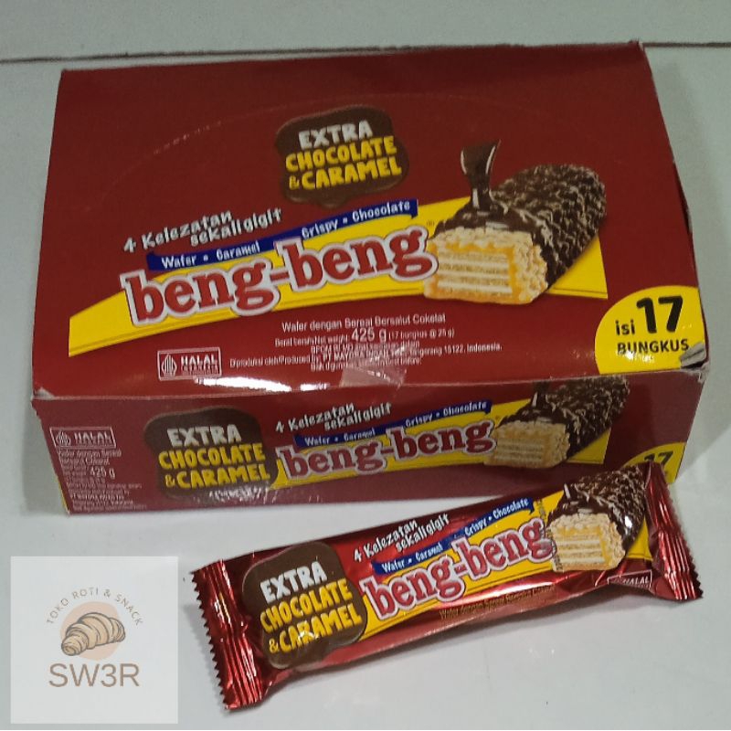 

BENG BENG EXTRA COKLAT & KARAMEL 1 BOX ISI 17