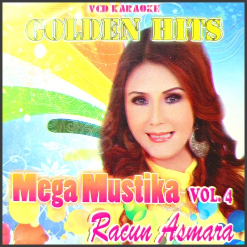 Kaset VCD Musik Bisa Karaoke 14 Lagu Dangdut Mega Mustika Album The Best Terbaik